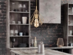 ΦΩΤΙΣΤΙΚΟ ΚΡΕΜΑΣΤΟ ARTELIBRE BIE ΑΝΤΙΚΕ ΜΕΤΑΛΛΟ 14X80CM