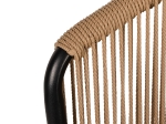 ΠΟΛΥΘΡΟΝΑ ΚΗΠΟΥ ARTELIBRE LOFOI ΜΑΥΡΟ/ΚΑΦΕ ΑΛΟΥΜΙΝΙΟ/RATTAN 60X62X81CM