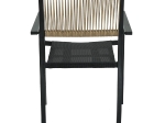 ΠΟΛΥΘΡΟΝΑ ΚΗΠΟΥ ARTELIBRE HORUS ΜΑΥΡΟ/ΚΑΦΕ ΑΛΟΥΜΙΝΙΟ/RATTAN 56X58X83CM