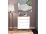 ΣΥΡΤΑΡΙΕΡΑ ARTELIBRE AMARI ΔΡΥΣ/ΛΕΥΚΟ ΜΟΡΙΟΣΑΝΙΔΑ 72X43X96CM