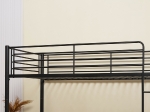 ΚΟΥΚΕΤΑ ARTELIBRE NICKY ΜΑΥΡΟ ΜΕΤΑΛΛΟ 210X97.5X151CM (ΣΤΡΩΜΑ 90X200CM)