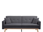ΚΑΝΑΠΕΣ ΚΡΕΒΑΤΙ ARTELIBRE BELVIA ΣΚΟΥΡΟ ΓΚΡΙ 202X89X83CM