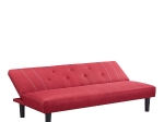 ΚΑΝΑΠΕΣ ΚΡΕΒΑΤΙ ARTELIBRE ASTRI ΚΟΚΚΙΝΟ 180X77X73CM