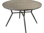 ΤΡΑΠΕΖΑΡΙΑ APPA-MOLY ΣΕΤ 5ΤΕΜ PAKOWORLD ΑΛΟΥΜΙΝΙΟ ΚΑΙ PLYWOOD ΣΕ ΑΝΘΡΑΚΙ ΑΠΟΧΡΩΣΗ Φ120X74ΕΚ