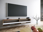 ΕΠΙΠΛΟ ΤΗΛΕΟΡΑΣΗΣ ΕΠΙΤΟΙΧΙΟ HANDRA PAKOWORLD ΛΕΥΚΟ-OAK 180X31,5X29,5ΕΚ