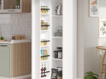 ΝΤΟΥΛΑΠΙ ΚΟΥΖΙΝΑΣ CLASSER PAKOWORLD ΛΕΥΚΟ 42X44X176ΕΚ