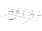 ΕΠΙΠΛΟ ΤΗΛΕΟΡΑΣΗΣ SOREN PAKOWORLD SONOMA-ΑΝΘΡΑΚΙ 180X.44.5X44.6ΕΚ