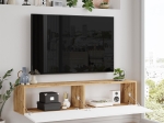 ΕΠΙΠΛΟ ΤΗΛΕΟΡΑΣΗΣ ΕΠΙΤΟΙΧΙΟ SERIT PAKOWORLD ΛΕΥΚΟ-SONOMA 140X31.6X29.6ΕΚ