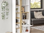 ΒΙΒΛΙΟΘΗΚΗ ALIVE PAKOWORLD ΛΕΥΚΟ-SONOMA 75.5X25X160ΕΚ