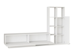 ΣΥΝΘΕΤΟ ΣΑΛΟΝΙΟΥ DAMON PAKOWORLD ΣΕ ΛΕΥΚΗ ΑΠΟΧΡΩΣΗ 140X29.5X39.5ΕΚ