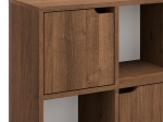ΒΙΒΛΙΟΘΗΚΗ BOOKEL PAKOWORLD ΣΕ ΚΑΡΥΔΙ ΑΠΟΧΡΩΣΗ 88.5X27.5X89.3ΕΚ