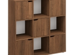 ΒΙΒΛΙΟΘΗΚΗ BOOKEL PAKOWORLD ΣΕ ΚΑΡΥΔΙ ΑΠΟΧΡΩΣΗ 88.5X27.5X89.3ΕΚ