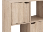 ΒΙΒΛΙΟΘΗΚΗ BOOKEL PAKOWORLD ΣΕ SONOMA ΑΠΟΧΡΩΣΗ 88.5X27.5X89.3ΕΚ