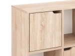ΒΙΒΛΙΟΘΗΚΗ BOOKEL PAKOWORLD ΣΕ SONOMA ΑΠΟΧΡΩΣΗ 59.6X27.5X60.4ΕΚ