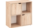 ΒΙΒΛΙΟΘΗΚΗ BOOKEL PAKOWORLD ΣΕ SONOMA ΑΠΟΧΡΩΣΗ 59.6X27.5X60.4ΕΚ