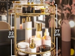 ΡΑΦΙΕΡΑ ΕΠΙΔΑΠΕΔΙΑ ILANA PAKOWORLD ΜΑΥΡΟ-ΧΡΥΣΟ GLOSS Φ23X27ΕΚ