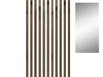 ΕΠΙΠΛΟ ΕΙΣΟΔΟΥ ARIKA PAKOWORLD ΛΕΥΚΟ-SONOMA 100X37X199.5ΕΚ