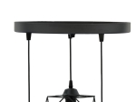 ΦΩΤΙΣΤΙΚΟ ΟΡΟΦΗΣ ΤΡΙΦΩΤΟ KARIN PAKOWORLD E27 ΜΑΥΡΟ 30X30X90ΕΚ