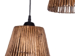 ΦΩΤΙΣΤΙΚΟ ΟΡΟΦΗΣ ΤΡΙΦΩΤΟ RAPAL PAKOWORLD ΚΑΦΕ ΞΥΛΟ 50X25X86ΕΚ