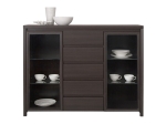 ΜΠΟΥΦΕΣ-ΒΙΤΡΙΝΑ SELINA PAKOWORLD WENGE 143.5X40.5X112.5ΕΚ