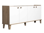 ΜΠΟΥΦΕΣ LETHAK PAKOWORLD ΣΕ OAK-ΛΕΥΚΗ ΑΠΟΧΡΩΣΗ 180X41X78ΕΚ