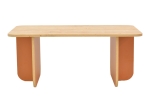 ΤΡΑΠΕΖΙ BΟCA PAKOWORLD ΣΕ OAK-ΚΕΡΑΜΙΔΙ ΑΠΟΧΡΩΣΗ 100X60X42ΕΚ