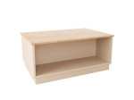 ΤΡΑΠΕΖΙ MONIK PAKOWORLD ΣΕ OAK-ΑΝΟΙΧΤΟ ΓΚΡΙ ΑΠΟΧΡΩΣΗ 90X56X40ΕΚ