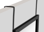 ΚΑΘΡΕΠΤΗΣ ΠΟΡΤΑΣ PWD-0111 PAKOWORLD POLYRESIN-ΜΑΥΡΟ 34X1.7X94ΕΚ