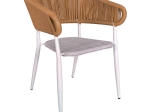 ΤΡΑΠΕΖΑΡΙΑ SYNERGY-RAVEN ΣΕΤ 3ΤΕΜ PAKOWORLD ΛΕΥΚΟ ΑΛΟΥΜΙΝΙΟ ΚΑΙ PLYWOOD ΣΕ ΦΥΣΙΚΟ ΧΡΩΜΑ 80X80X74ΕΚ