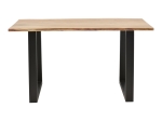 ΤΡΑΠΕΖΙ AVRON PAKOWORLD ΦΥΣΙΚΟ ΜΑΣΙΦ ΞΥΛΟ ΑΚΑΚΙΑΣ 140X80X76ΕΚ
