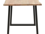 ΤΡΑΠΕΖΙ AVRON PAKOWORLD ΦΥΣΙΚΟ ΜΑΣΙΦ ΞΥΛΟ ΑΚΑΚΙΑΣ 140X80X76ΕΚ