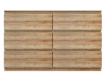 ΣΥΡΤΑΡΙΕΡΑ CINDY PAKOWORLD 6 ΣΥΡΤΑΡΙΩΝ ΦΥΣΙΚΟ 120X40X75ΕΚ