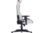 ΚΑΡΕΚΛΑ ΓΡΑΦΕΙΟΥ GAMING MAZOL PAKOWORLD PU ΜΑΥΡΟ-ΛΕΥΚΟ 66X56X135ΕΚ