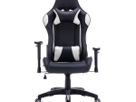 ΚΑΡΕΚΛΑ ΓΡΑΦΕΙΟΥ GAMING HARTLEY PAKOWORLD PU ΜΑΥΡΟ-ΛΕΥΚΟ 67X57X139ΕΚ
