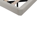 ΚΡΕΒΑΤΙ ΔΙΠΛΟ JESSIE PAKOWORLD FLOATING STYLE ΜΕ LED-PU ΕΚΡΟΥ 160X200ΕΚ