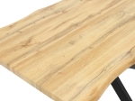 TΡΑΠΕΖΙ GILMAN PAKOWORLD MDF SONOMA-ΜΑΥΡΟ 180X90X75ΕΚ