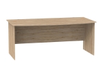 ΓΡΑΦΕΙΟ ΕΡΓΑΣΙΑΣ ANZE PAKOWORLD ΦΥΣΙΚΟ ΜΕΛΑΜΙΝΗΣ 180X93.5X75ΕΚ