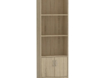 ΒΙΒΛΙΟΘΗΚΗ NEGAN PAKOWORLD SONOMA ΜΕΛΑΜΙΝΗΣ 57X33X180ΕΚ