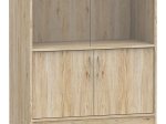 ΒΙΒΛΙΟΘΗΚΗ BURCY PAKOWORLD OAK 80X40X177ΕΚ