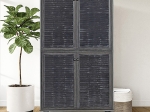 ΠΑΠΟΥΤΣΟΘΗΚΗ-ΝΤΟΥΛΑΠΙ RONAN PAKOWORLD ΧΡΩΜΑ WENGE 70.5X35X122ΕΚ