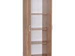 ΝΤΟΥΛΑΠΑ JONAR PAKOWORLD ΔΙΦΥΛΛΗ OAK ΜΕΛΑΜΙΝΗΣ 60X42X180ΕΚ