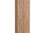 ΝΤΟΥΛΑΠΑ JONAR PAKOWORLD ΔΙΦΥΛΛΗ OAK ΜΕΛΑΜΙΝΗΣ 60X42X180ΕΚ