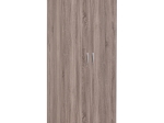 ΝΤΟΥΛΑΠΑ ΡΟΥΧΩΝ ΔΙΦΥΛΛΗ ZELIA PAKOWORLD ΣΕ SONOMA-OAK ΑΠΟΧΡΩΣΗ 79X42X180ΕΚ