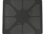 ΤΡΑΠΕΖΙ ICON  PAKOWORLD PP ΣΕ ΑΝΘΡΑΚΙ ΑΠΟΧΡΩΣΗ 80X80X74.5ΕΚ