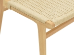ΚΑΡΕΚΛΑ JULIEN PAKOWORLD RUBBERWOOD ΦΥΣΙΚΟ-ΕΔΡΑ ΦΥΣΙΚΟ ΣΧΟΙΝΙ 61X54X85ΕΚ