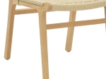 ΚΑΡΕΚΛΑ JULIEN PAKOWORLD RUBBERWOOD ΦΥΣΙΚΟ-ΕΔΡΑ ΦΥΣΙΚΟ ΣΧΟΙΝΙ 61X54X85ΕΚ