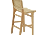ΣΚΑΜΠΟ ΜΠΑΡ JULIEN PAKOWORLD RUBBERWOOD ΦΥΣΙΚΟ-ΕΔΡΑ ΦΥΣΙΚΟ ΣΧΟΙΝΙ 45X46X95ΕΚ