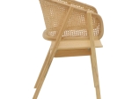 ΠΟΛΥΘΡΟΝΑ WENZY PAKOWORLD ΦΥΣΙΚΟ RATTAN - ΜΑΣΙΦ ΞΥΛΟ TOON 58X58X82ΕΚ