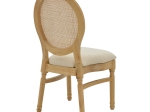 ΚΑΡΕΚΛΑ CANCO PAKOWORLD ΦΥΣΙΚΟ RUBBERWOOD-ΦΥΣΙΚΟ RATTAN 50X55X98ΕΚ