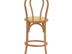ΣΚΑΜΠΟ ΜΠΑΡ THONET PAKOWORLD ΦΥΣΙΚΟ ΞΥΛΟ ΟΞΙΑΣ-ΕΔΡΑ ΦΥΣΙΚΟ RATTAN 41X50X105ΕΚ